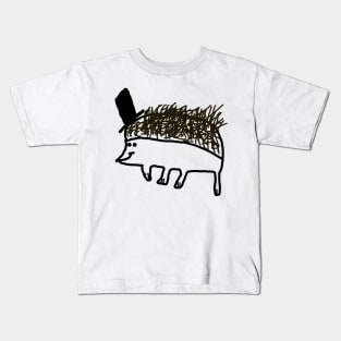 Steve The Hedgehog Kids T-Shirt